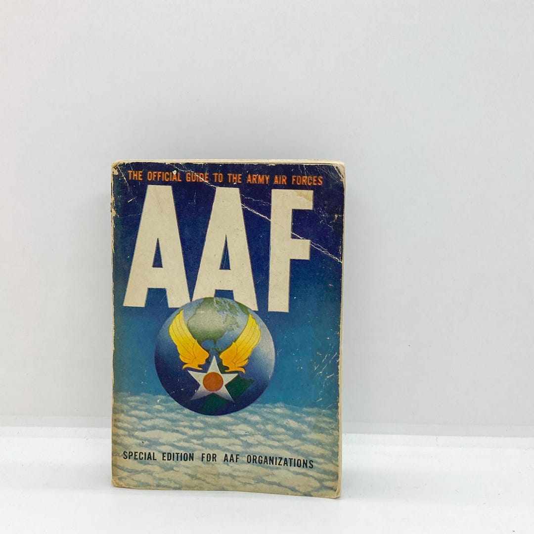 Official AAF Guide Book C. 1944 Pocket Size Softcover Practice and ...