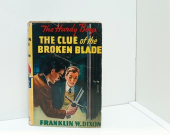 Hardy Boys #21 "The Clue of the Broken Blade" [1959] This is the 1959c-31 printing as per Carpentieri & Mular