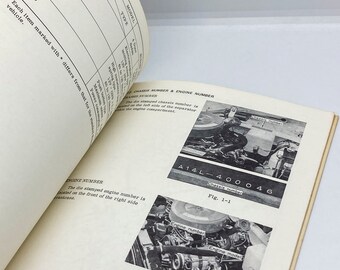 Subaru FF-1 1100 Service Manual 1970 (?) Complete