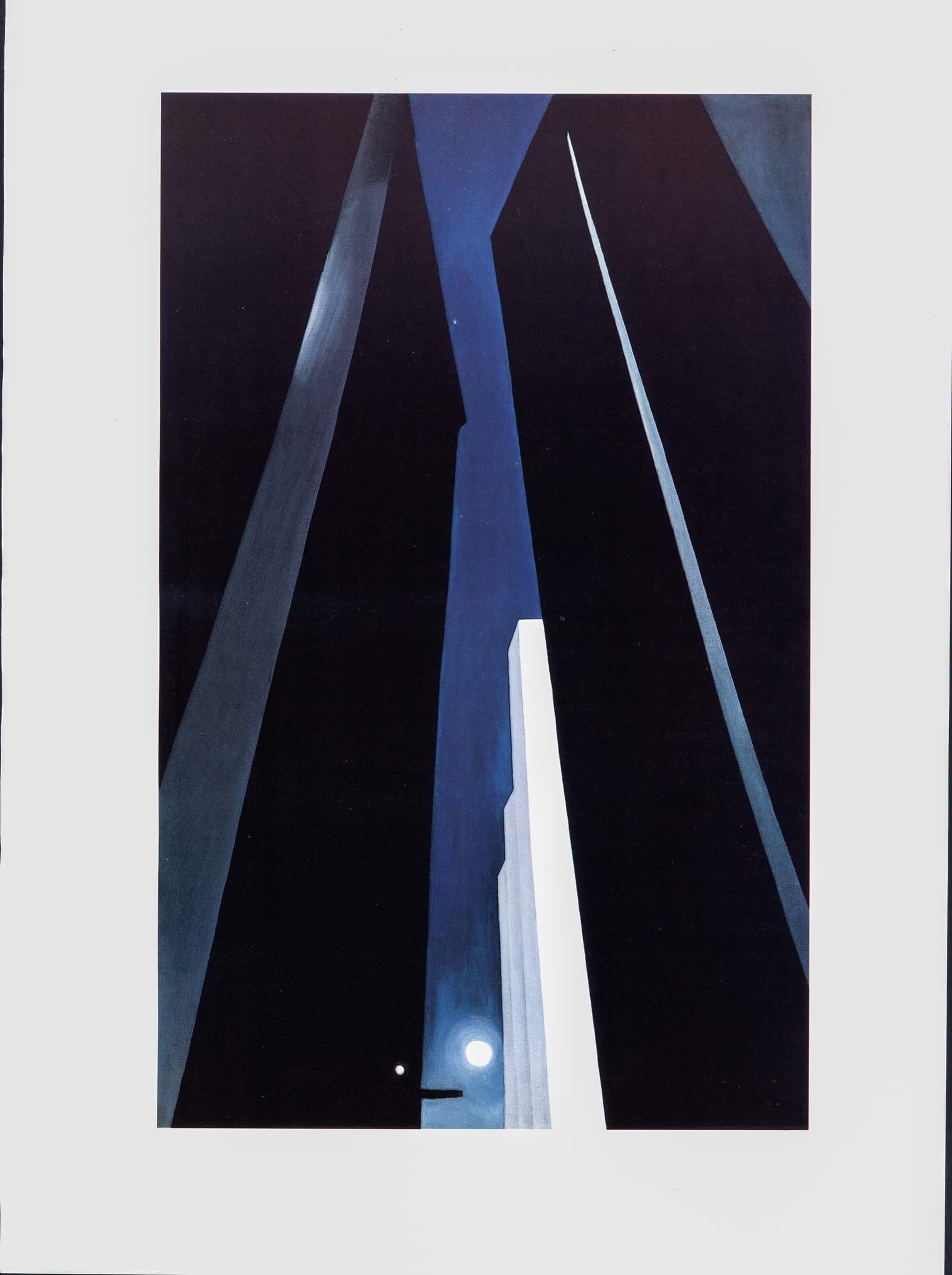 Church Steeple, 1930 by Georgia O'Keeffe - Paper Print - Georgia O'Keeffe  Museum Custom Prints - Custom Prints and Framing From the Georgia O'Keeffe  Museum