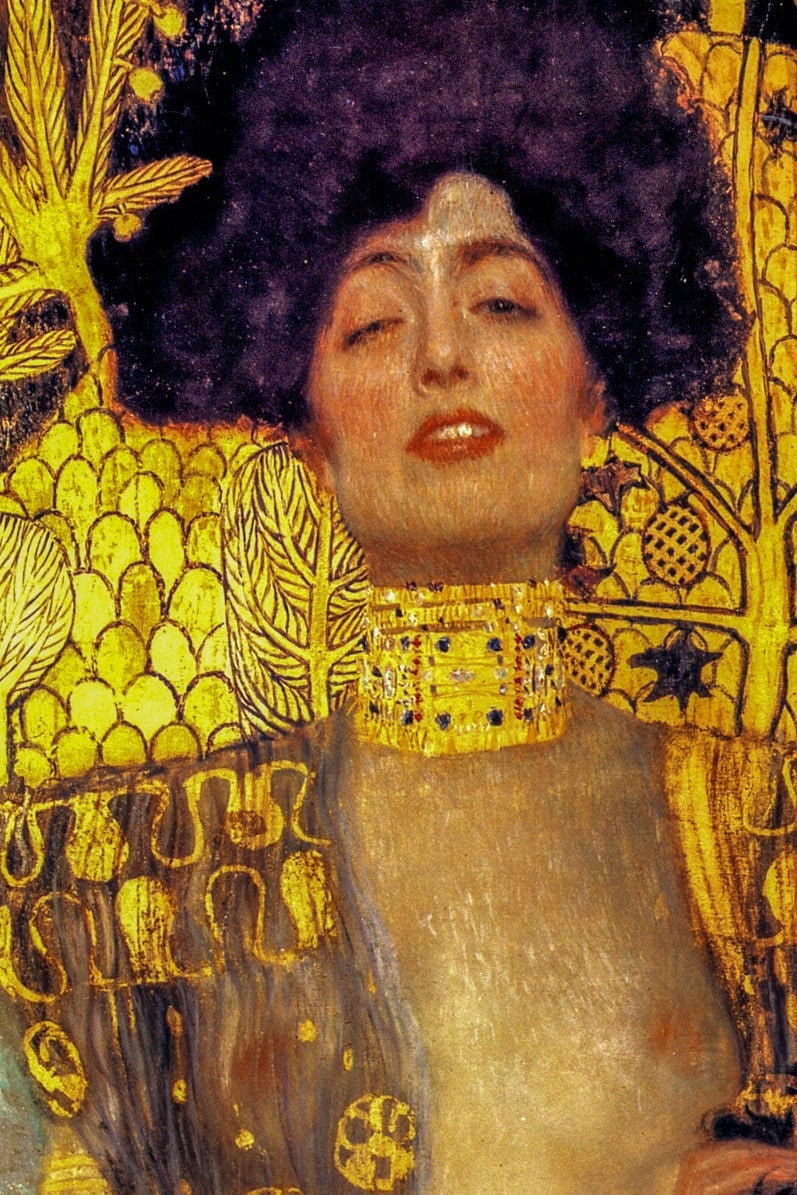 Gustav Klimt 1901 judith I Glossy Lithograph - Etsy
