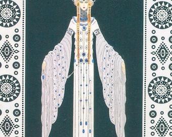Vintage Erte Fantasy Print: "Byzantine"
