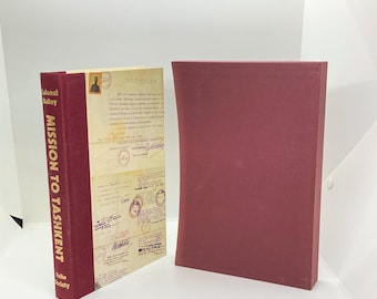 Mission to Tashkent Colonel Bailey Vintage slip-cased hardcover book Folio Society London 2002
