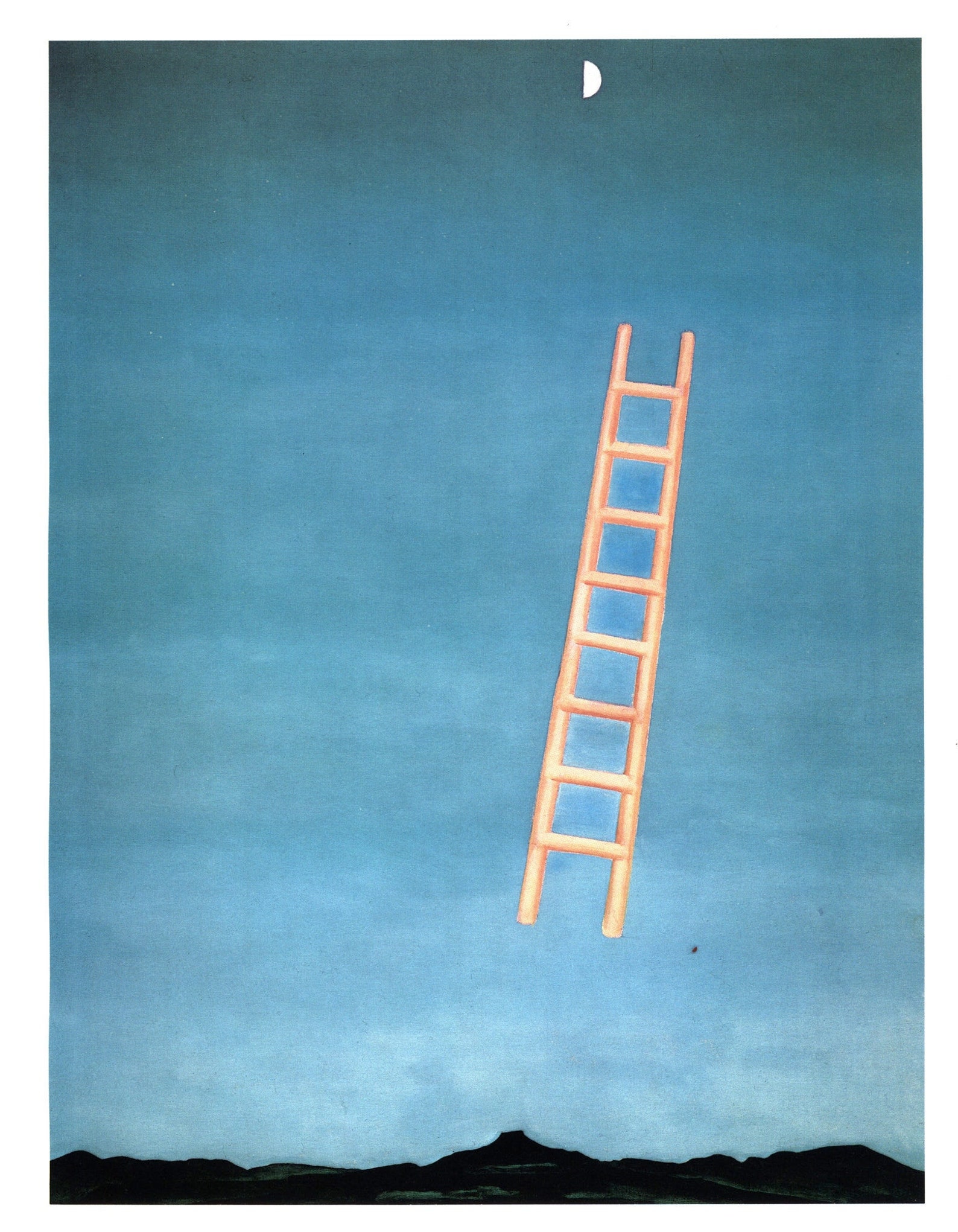 Georgia O Keeffe Ladder To The Moon Print