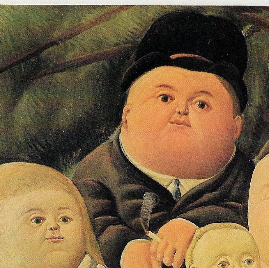 La Familia Pinzon F. Botero Undated Work Vintage Art Book Page - Etsy