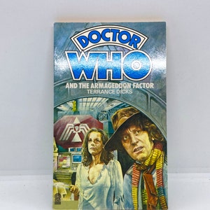 Vintage Doctor Who Paperback: The Armageddon Factor, 1984