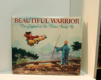 Beautiful Warrior Emily Arnold McCully [1998] Signed w/ Xmas gift inscription by author Vintage hardcover children's book