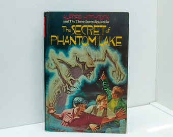 1973 1st ed Alfred Hitchcock's Three Investigators "The Secret of Phantom Lake" First Edition