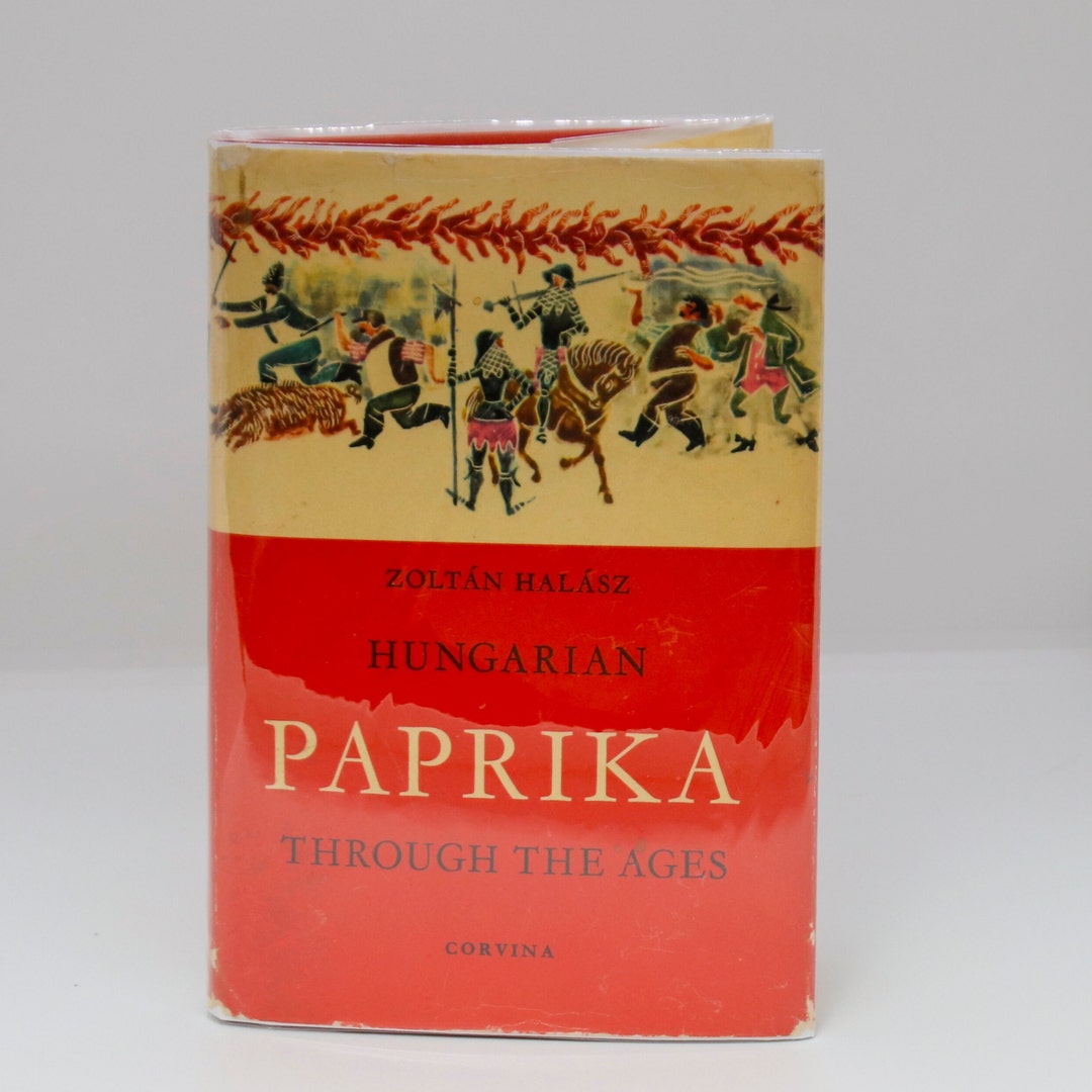 Hungarian Paprika Through the Ages 1963 First Edition Vintage