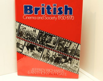 Film history "British Cinema & Society 1930-1970" [1983]  Coffee table book