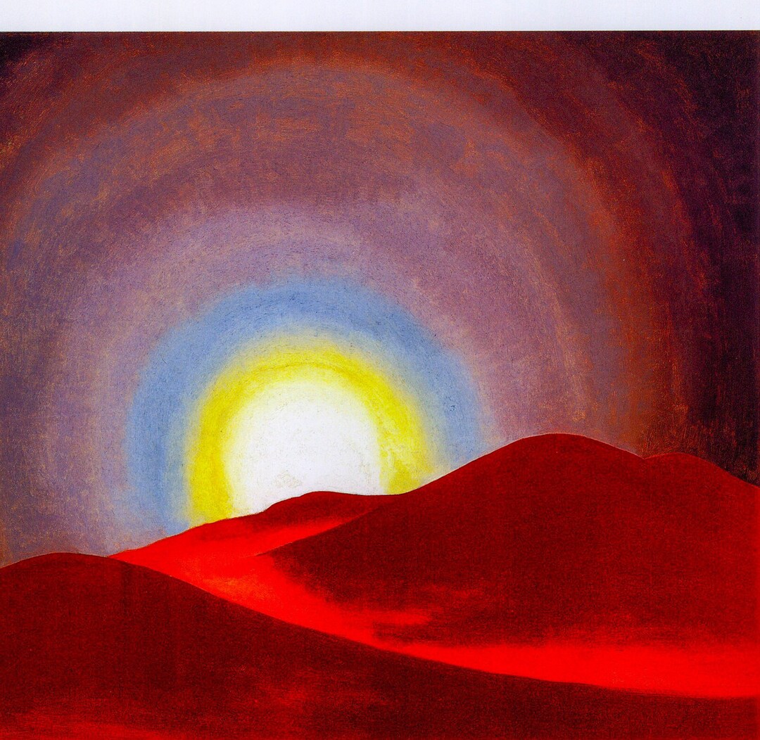 Georgia O'keeffe Print 1927 