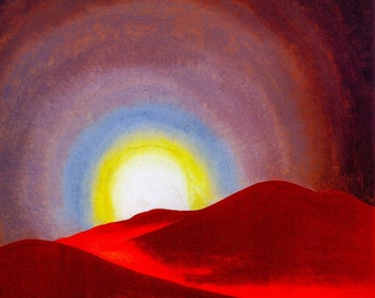Georgia O'keeffe Print 1927 