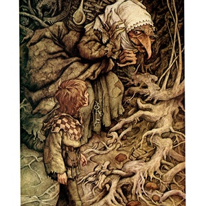 Brian Froud a book of tales of faery... Vintage art book page 1976 image 3