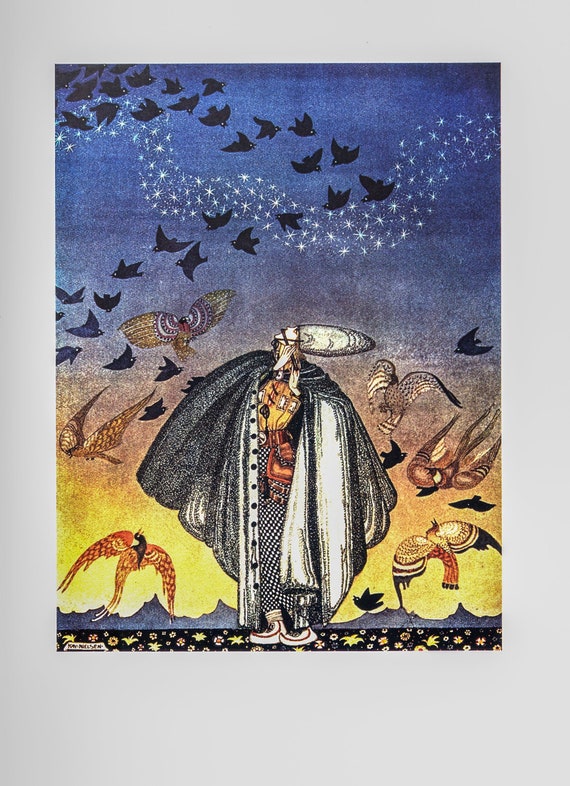 Arts & Crafts Illustration Kay Nielsen c.1914 no - Etsy