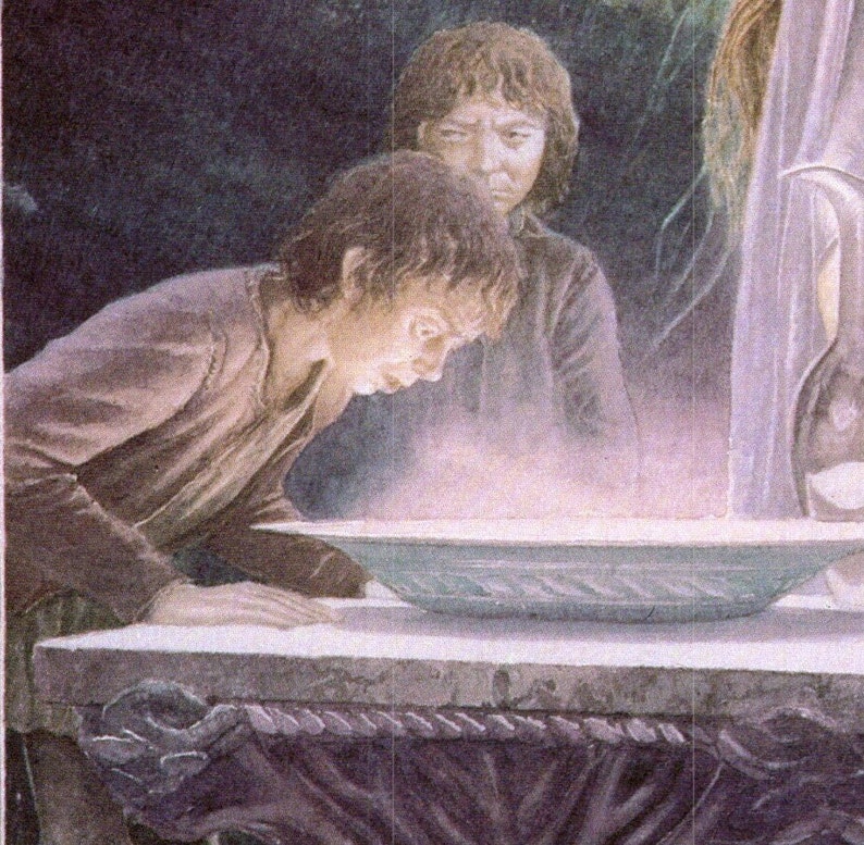 Galadriel s Mirror By Alan Lee From The Fellowship Of The Ring Vintage galadriel-s-mirror-by-alan-lee-from-the-fellowship-of-the-ring-vintage