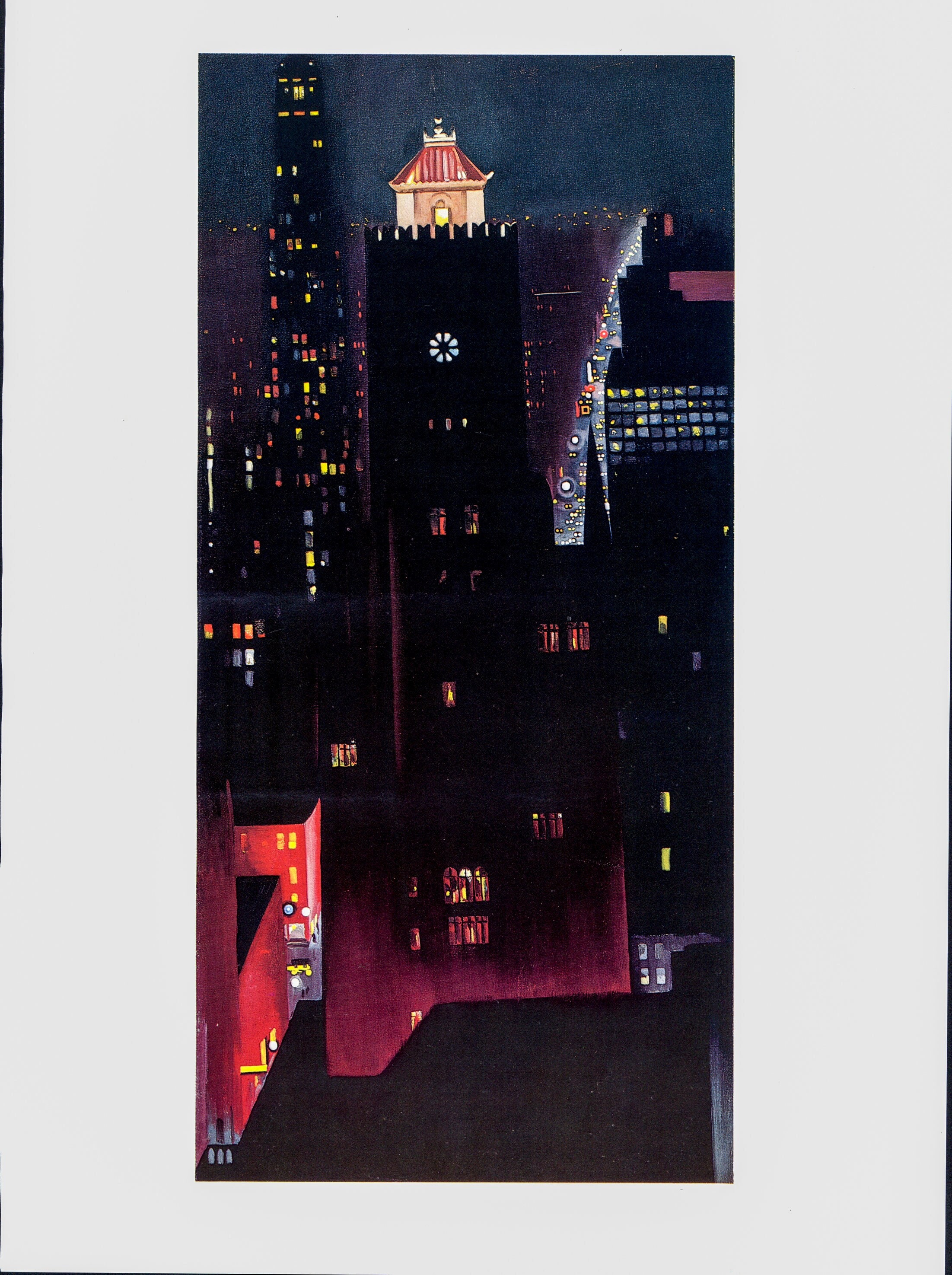 GEORGIA O'KEEFFE ポスター Lot - Georgia O'Keeffe, Lake George, Poster on board