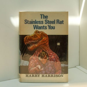 1979 1st ed Harry Harrison &quot;The Stainless Steel Rat Wants You&quot; Vintage hardcover
