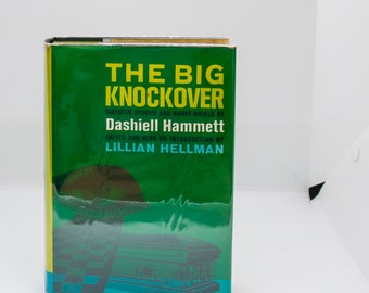 Dashiell Hammett "The Big Knockover" Vintage Continental Op mystery anthology 1966 Vintage cloth-wrapped hardcover in original jacket