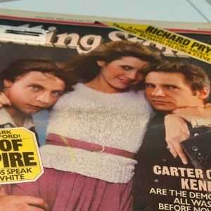 Vintage Star Wars Rolling Stone Magazine: Empire Strikes Back, 1980