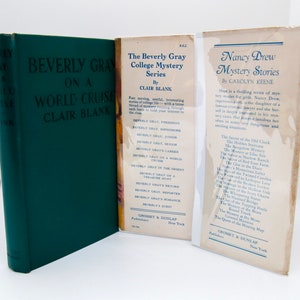 Beverly Gray on a World Cruise Vintage Grosset & Dunlap children's adventure series books 1942 image 3
