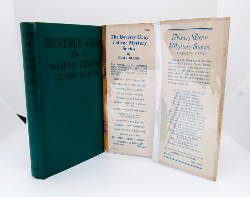 Beverly Gray on a World Cruise Vintage Grosset & Dunlap children's adventure series books 1942 image 3