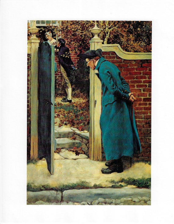 1908 Howard Pyle of the Brandywine Artists old Jacob Van Etsy