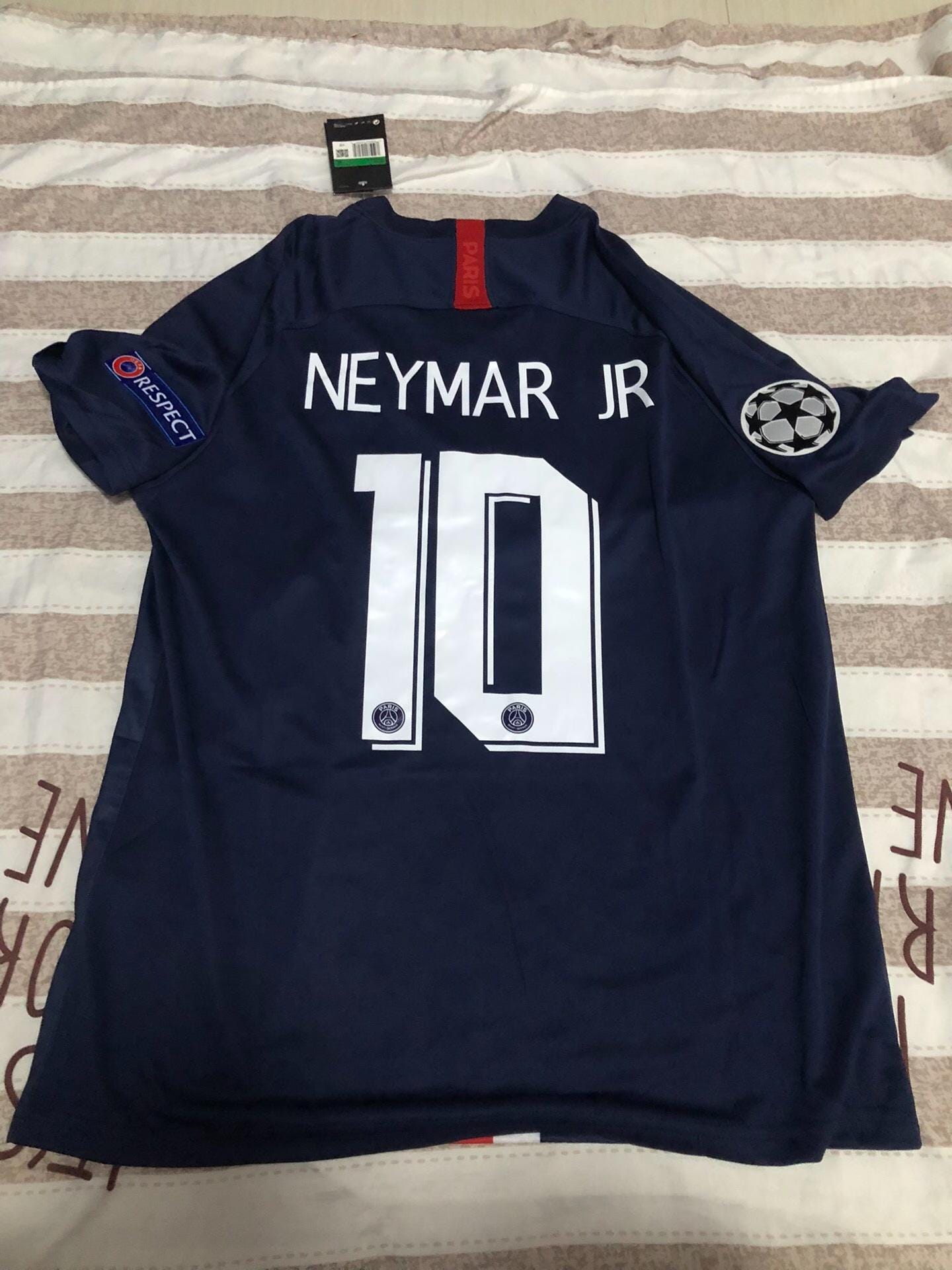 Maillot de Football PSG NEYMAR JR 2019/2020 Brazil Shirt camiseta