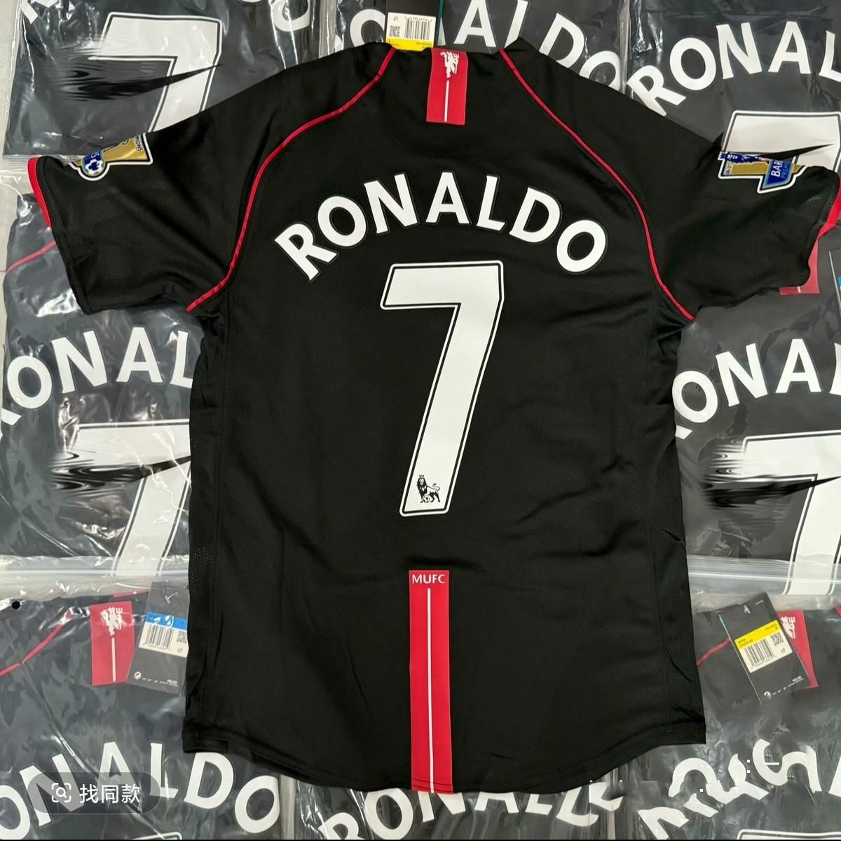 2008 manchester united ronaldo jersey red - Etsy 日本