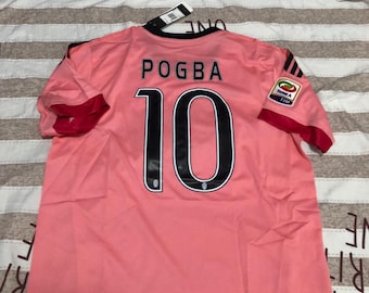 Maglia da calcio da trasferta Juventus 2015/16 Pogba #10 / Maglia da calcio retrò