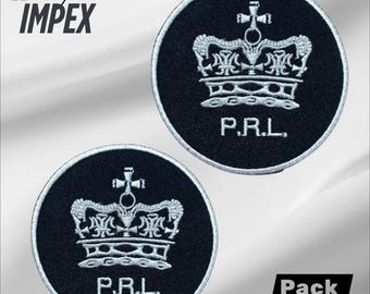 Polo Ralph Lauren Vintage Iron-On Embroidered Patch Pack of 2 – 3"