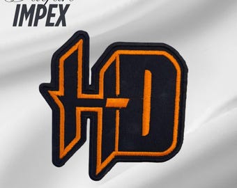 Harley-Davidson H-D Logo Patch 2.65" Embroidered Motorcycle Jacket Vest Biker Patch