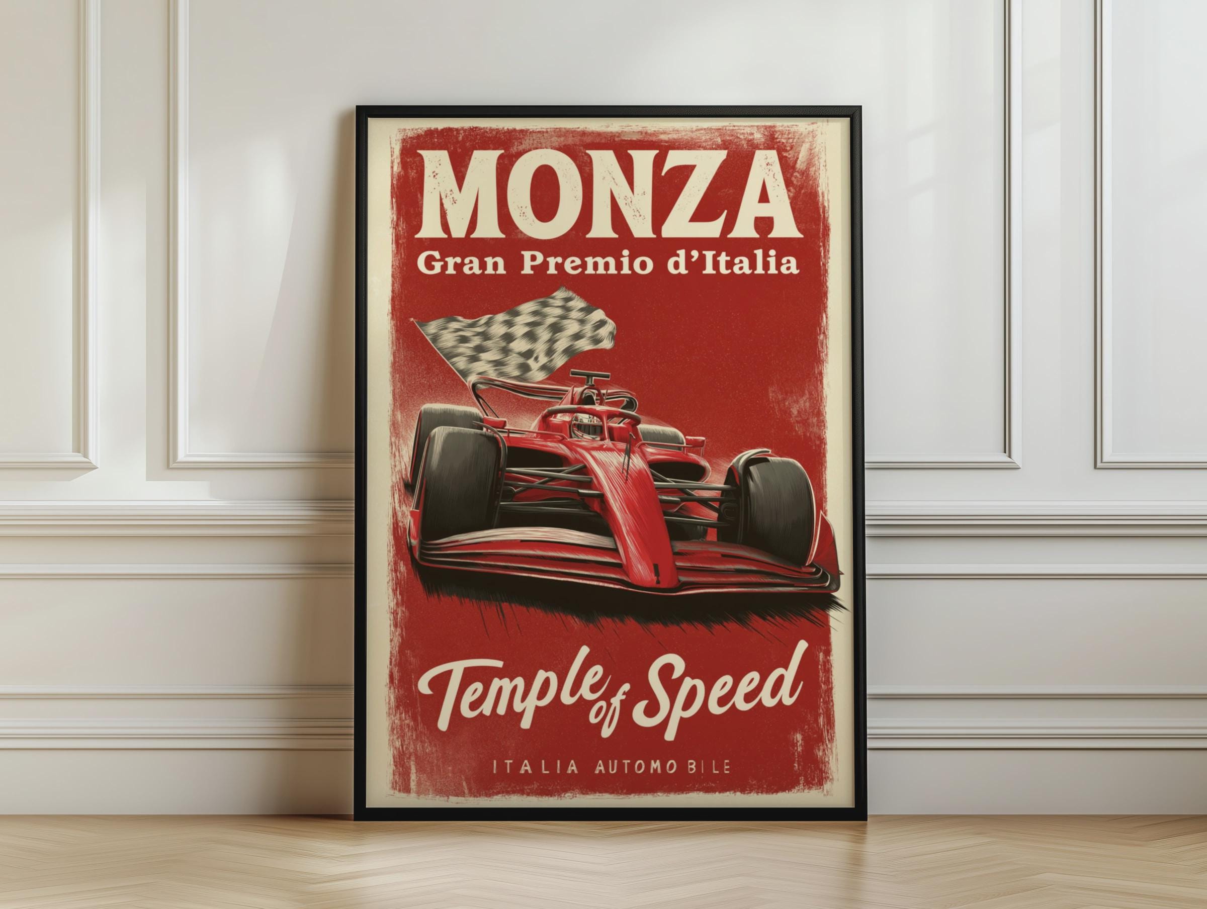 Italian Grand Prix Poster - Etsy