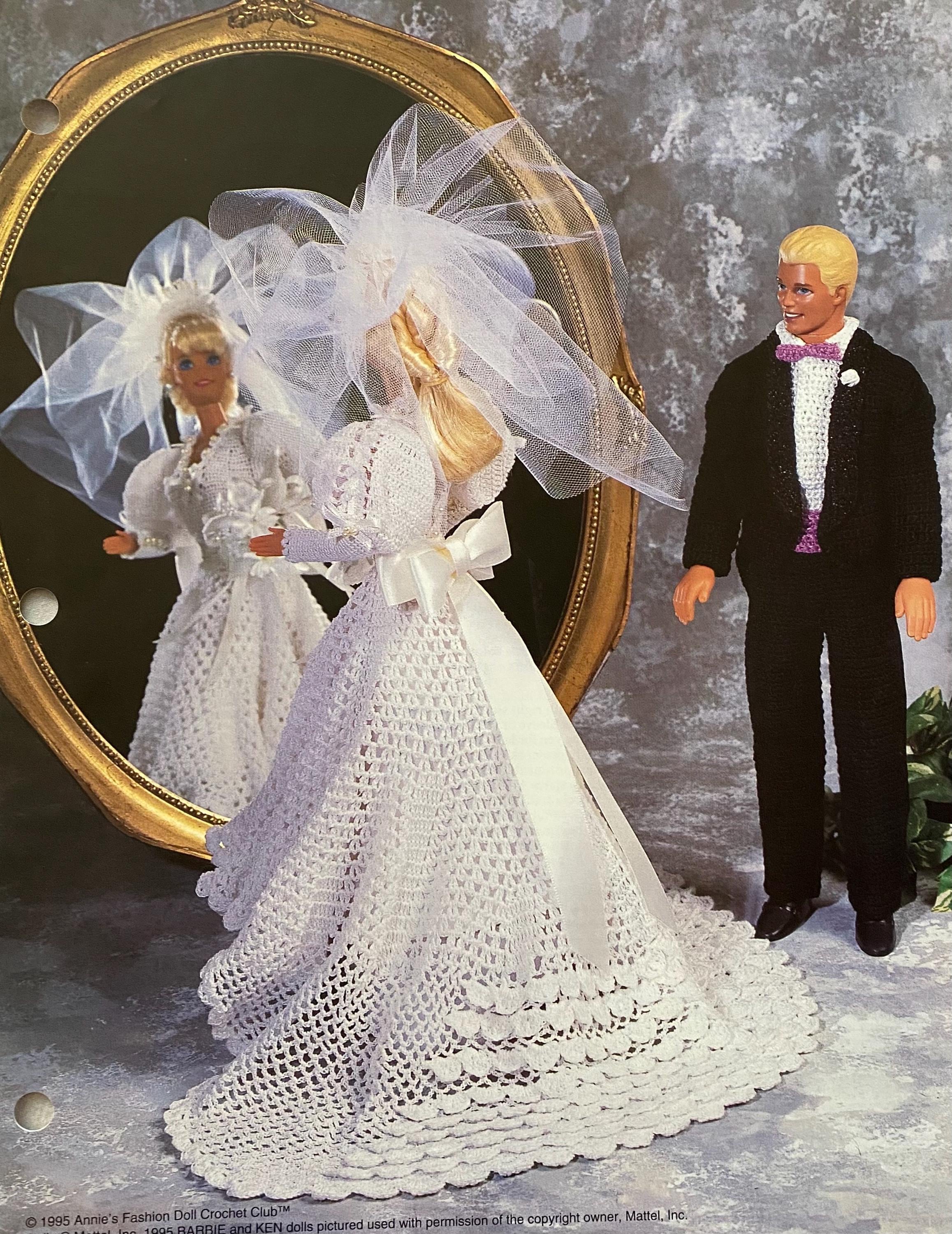 barbie wedding dress 90s Barbie Bridal Collection Wedding Fashion Set 1990 Mattel #779 NRFP