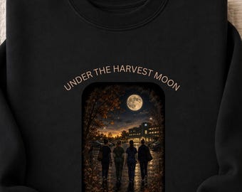 Harvest Moon Nurse Sweatshirt, Night Shift Autumn Crewneck, Nurse Fall Gift