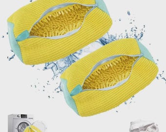 Shoe Washing Bag for Washing Machine Laundry Shoe Bag for Washer and Dryer 2PCS