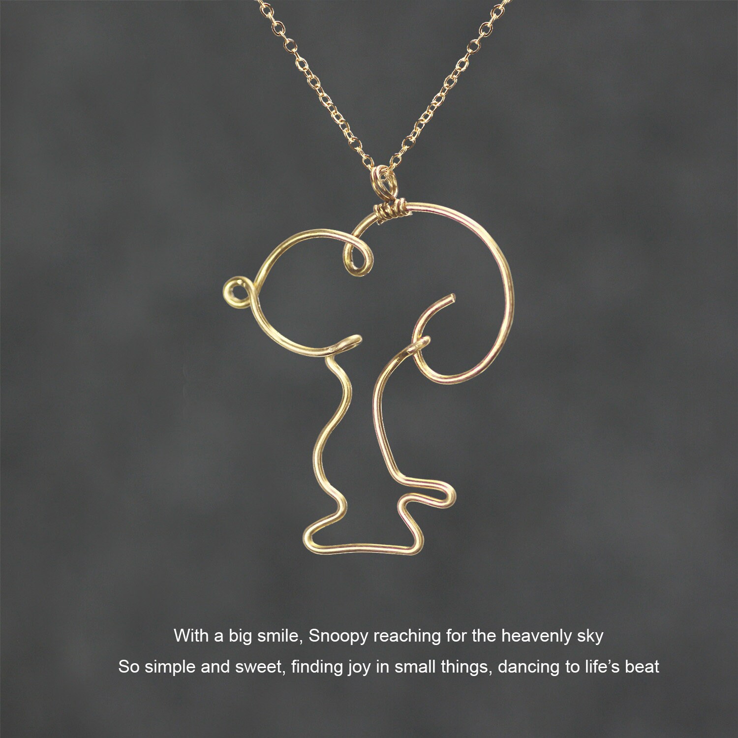 Snoopy pendant sale