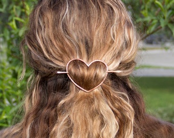 Hair Stick, Heart hair pin, Hair fork, Hair jewelry, Free US shipping