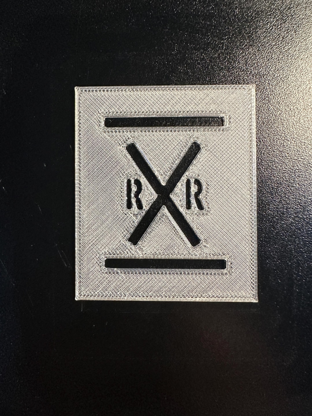 Railroad R R Stecil HO Scale Railroad Crossing Stencil - Etsy