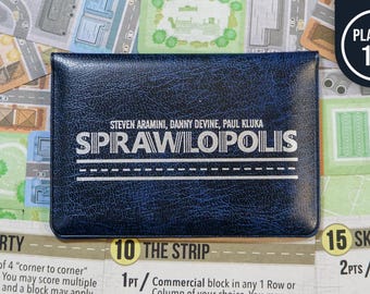 Sprawlopolis (Juego de cartas de construcción de ciudades para 1-4 jugadores)
