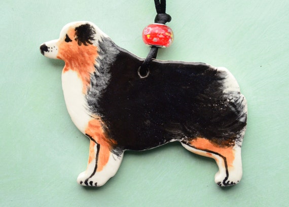 Australian Shepherd Tricolor Original Ornament