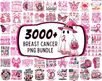 3000+ Bröstcancer PNG-paket, Bröstcancermedvetenhet png, I oktober bär vi rosa, Rosa bandet, Citat om cancerbekämpning, Cancersublimering