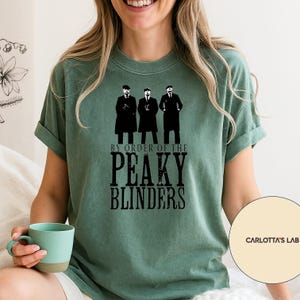 Peaky Blinders shirt, Tommy Shelby shirt, iconic tv show t-shirt, fan merch t-shirt, gangster tv shirt, bbc series fan shirt, gangster tv