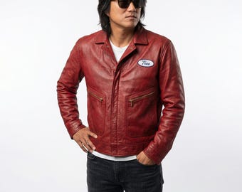 DRIFTER Film inspirierte Jacke - Sung Kang Cosplay Jacke - Leder Cosplay Jacke