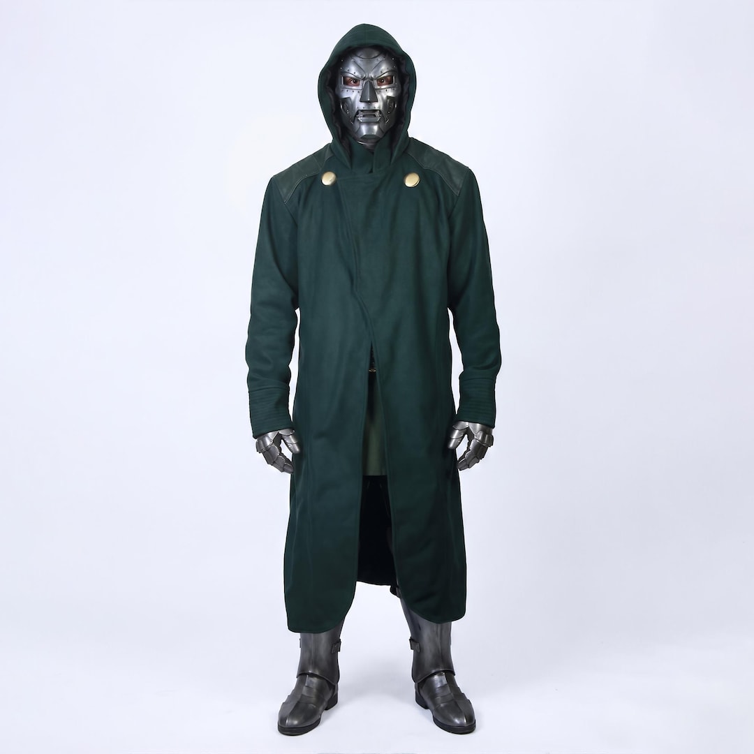 Dr Doom Inspired Long Coat - Avengers: Doomsday Trench Coat - Movie ...
