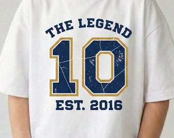10th Birthday Tshirt, 10th Birthday Boy Shirt, Kids Birthday Shirt, Birthday Kid Shirt, Kids Birthday Tee, Kids Birthday Tshirt