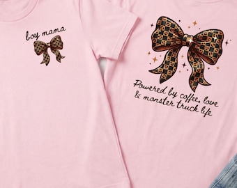 Monster Truck Mom Shirt, Monster Truck Mama Shirt, Monster Truck Shirt, Monster Jam Shirt, Monster Jam Mom Shirt, Mama Ribbon Shirt