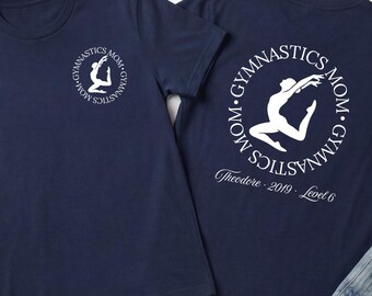 Gymnastics Mom Shirt, Gymnastics Mom Sweatshirt, Custom Gymnastics Shirt, Gymnastics Mama Shirt, Gymnastics Personalized Shirt