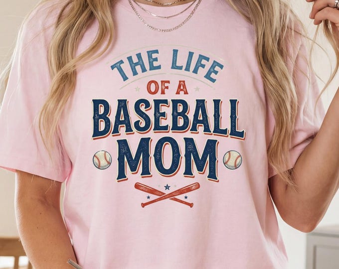 Baseball Mama Shirt, Baseball Mom T Shirt, Baseball Mom Tee, Mama Baseball Shirt, Baseball Mama Shirt, Baseball Mom Tshirt
