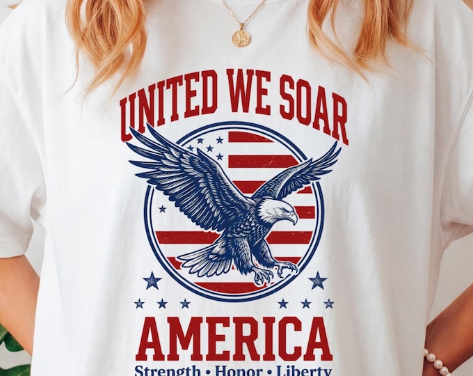 Eagle Patriotic Shirt, Independence Day Tee, 4Th Of July T-Shirt, Patriotic T-Shirt, Independence Day Shirt, Fourth Of July Shirt