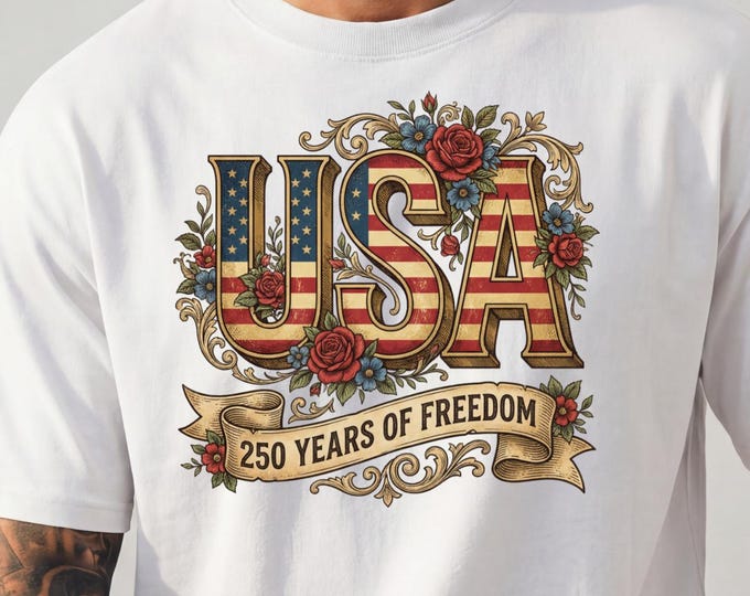 America 250th Shirt, USA 250 Shirt, 4Th Of July T-Shirt, Patriotic T-Shirt, Independence Day Shirt, Fourth Of July Shirt